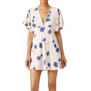 Free People baby doll fit and flare style dress size 4